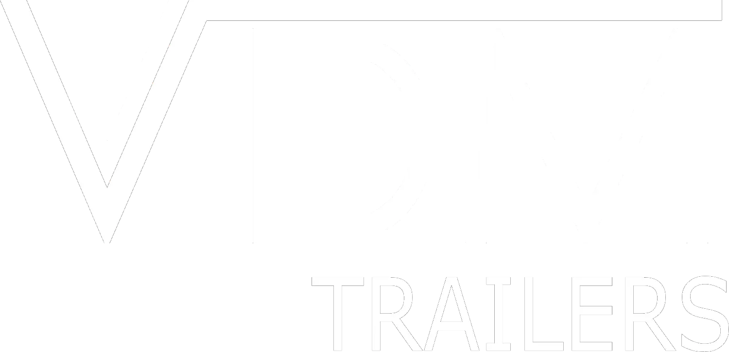 VDM Trailers Logo White